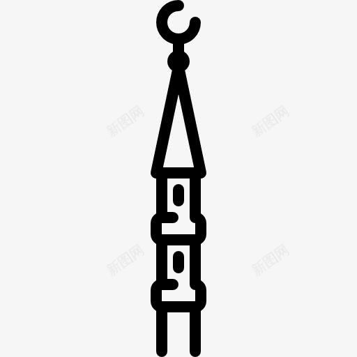 尖塔的图标png_新图网 https://ixintu.com 伊斯兰教 古迹 宗教 建筑 清真寺 祈祷