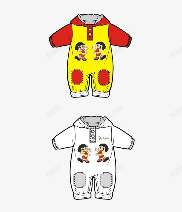 婴儿衣服png免抠素材_新图网 https://ixintu.com 卡通 可爱 婴儿衣服