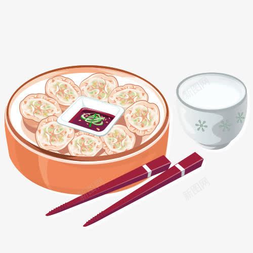 卡通蒸笼食品png免抠素材_新图网 https://ixintu.com 矢量素材 美图