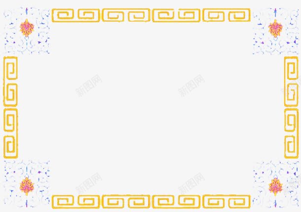 古风边框元素png免抠素材_新图网 https://ixintu.com 元素 古风 古风边框 边框