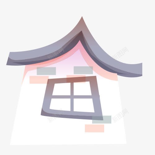 房子png免抠素材_新图网 https://ixintu.com 住房 卡通 大厦 家居