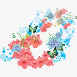 蝶恋花素材