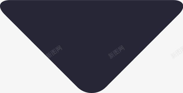 下拉箭头实心图标png_新图网 https://ixintu.com 下拉箭头实心