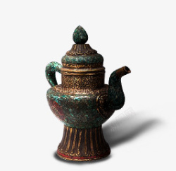 传统铜壶素材