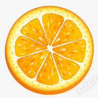 黄色橙子片png免抠素材_新图网 https://ixintu.com 橙子 橙子片 黄色橙子片