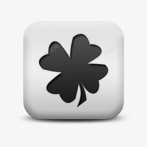 磨砂白广场图标自然奇迹叶三叶草png_新图网 https://ixintu.com icon leaf matte natural shamrock square white wonders 三叶草 叶 图标 奇迹 广场 白 磨砂 自然