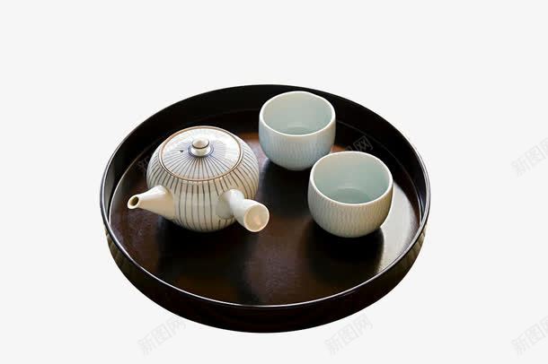 白瓷茶具png免抠素材_新图网 https://ixintu.com 托盘 茶具 茶壶 茶文化 茶碗