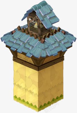 钟楼png免抠素材_新图网 https://ixintu.com 中国风 卡通 古代 古典