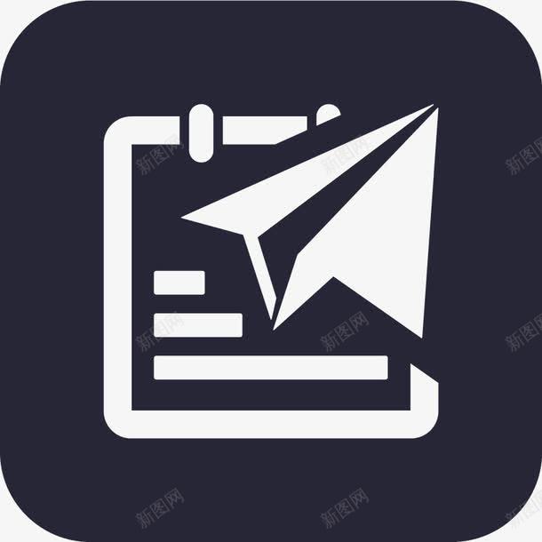 推送图标png_新图网 https://ixintu.com 推送