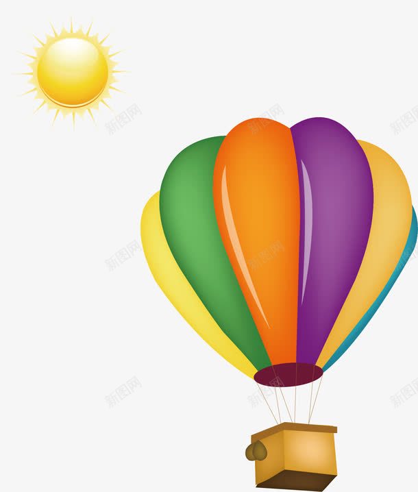 氢气球矢量图ai免抠素材_新图网 https://ixintu.com png 太阳 旅行 漂浮 矢量素材 矢量图