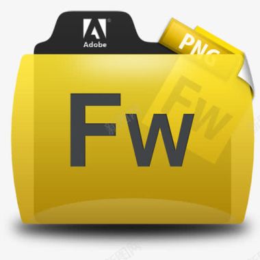 Adobe网页三剑客图标fw图标图标