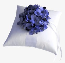 紫色绣球花素材