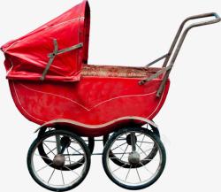 婴儿红婴儿车高清图片