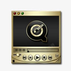 quick快速时间球员blackandgold2icons图标高清图片