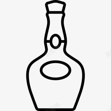 干邑瓶图标图标