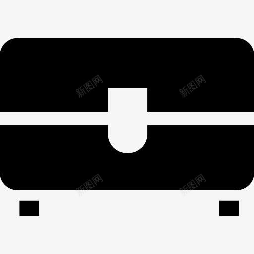 容器的东西图标png_新图网 https://ixintu.com 容器 工具和器具 工具盒 工具袋 袋 黑色