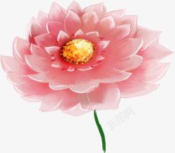 粉色艺术花朵花蕊素材
