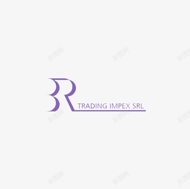 紫色R标志png免抠素材_新图网 https://ixintu.com R R标志 字母 标志 紫色