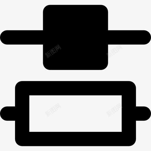 不同形状的按钮图标png_新图网 https://ixintu.com 形状 按钮 推杆