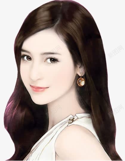 手绘晶石耳坠美女png免抠素材_新图网 https://ixintu.com 手绘 晶石 美女 耳坠