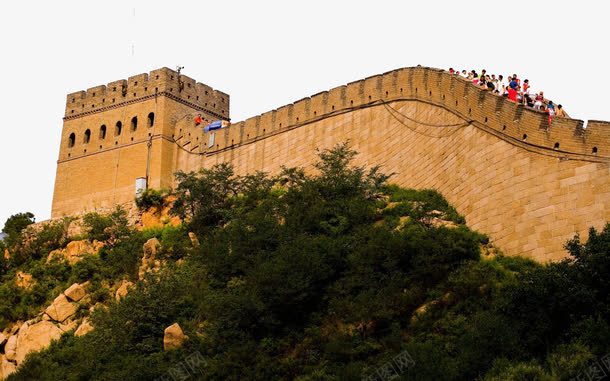 北京八达岭长城十六png免抠素材_新图网 https://ixintu.com 名胜古迹 旅游风景 著名建筑