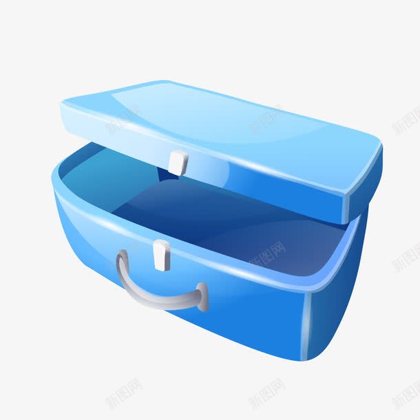 蓝色的行李箱图案png免抠素材_新图网 https://ixintu.com 图案 蓝色 蓝色图案 蓝色的行李箱图案 行李箱
