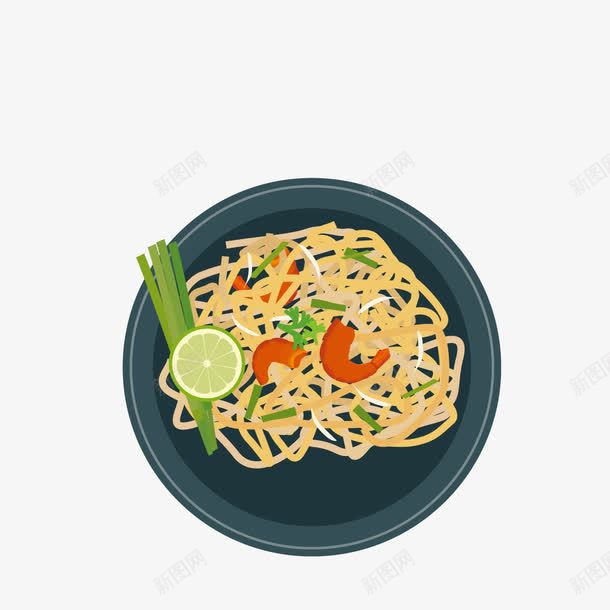 扁平化炒面png免抠素材_新图网 https://ixintu.com 扁平化炒面 橙色 食品餐饮