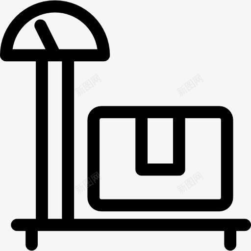 箱货规模图标png_新图网 https://ixintu.com 交付 工具盒 测量 称重