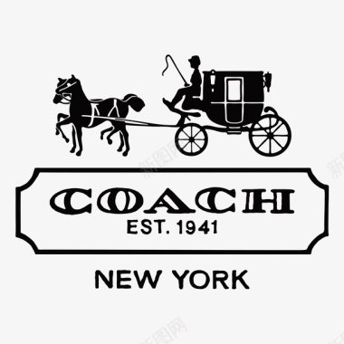 Coach蔻驰标志logo矢量图图标图标