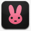 可爱小兔子头像图标png_新图网 https://ixintu.com 小兔子