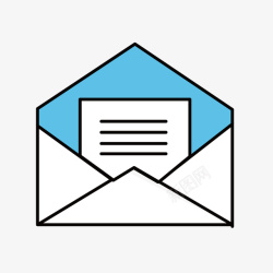 信息传递图标矢量图卡通寄信信息传递标图矢量图图标高清图片