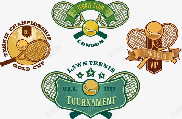 创意网球标签png免抠素材_新图网 https://ixintu.com 体育 创意网球 网球 网球运动 运动