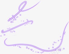 紫色线条光效海报png免抠素材_新图网 https://ixintu.com 海报 紫色 线条