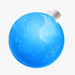 圣诞球蓝色图标png_新图网 https://ixintu.com ball blue christmas sport xmas 体育运动 圣诞节 球 蓝色的