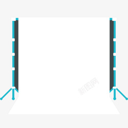 白色摄影棚素材