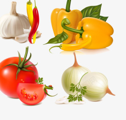 水果蔬菜矢量图素材