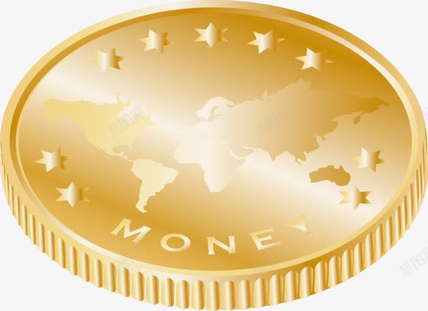 金钱虚拟货币png免抠素材_新图网 https://ixintu.com 虚拟货币 货币 金钱