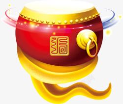 中国风古典传统红鼓素材
