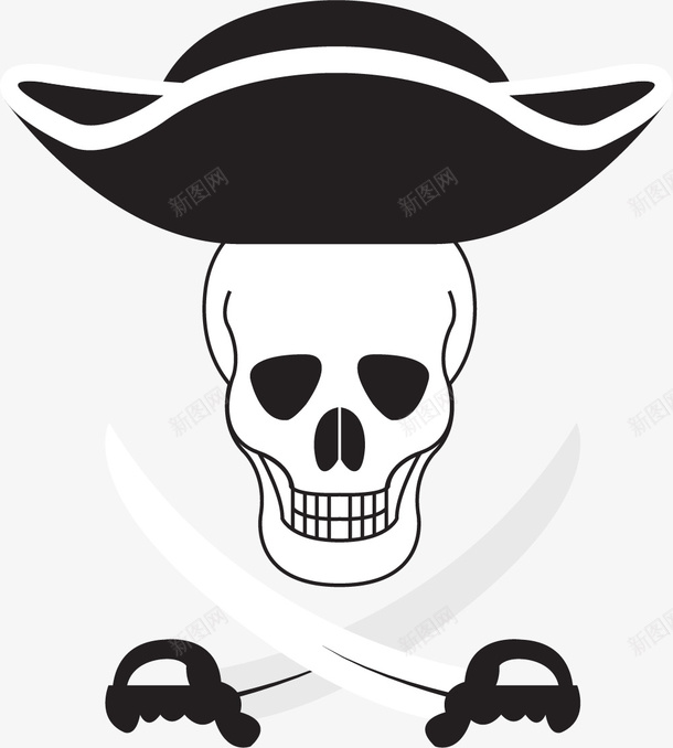 海盗卡通LOGO矢量图图标eps_新图网 https://ixintu.com LOGO 卡通海盗 卡通海盗元素 卡通海盗符号 卡通风格 海盗 海盗符号 矢量图
