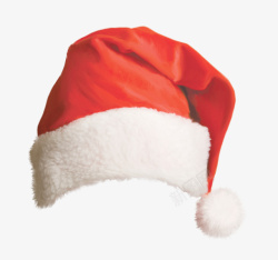 红色漂亮圣诞帽子素材