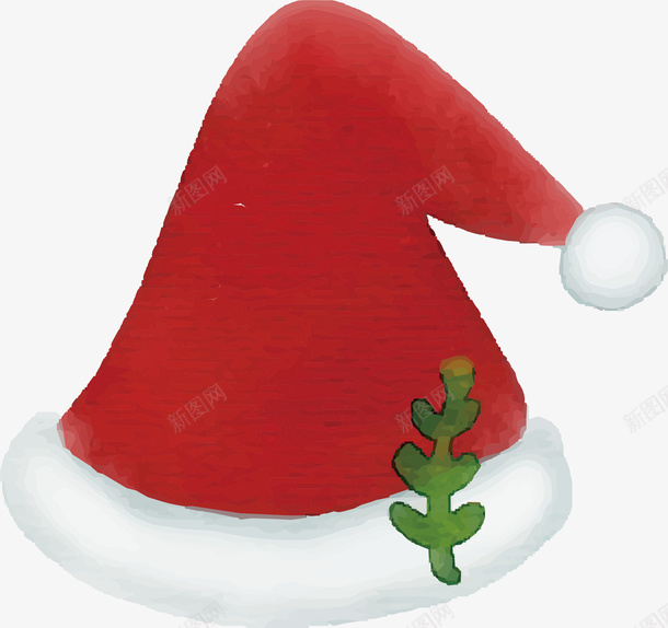 红色水彩手绘圣诞帽矢量图ai免抠素材_新图网 https://ixintu.com 圣诞帽 圣诞节 手绘圣诞帽 水彩圣诞帽 矢量png 红色圣诞帽 矢量图