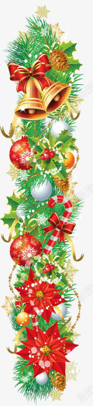 松针树png免抠素材_新图网 https://ixintu.com 圣诞节 圣诞饰品 装饰元素