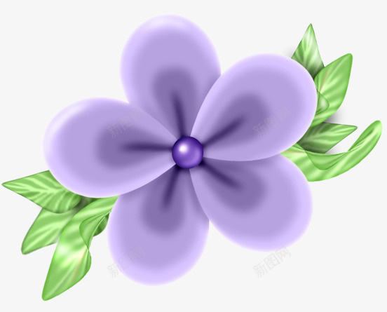 紫色花朵png免抠素材_新图网 https://ixintu.com 淡紫色 紫色 紫色花朵 花朵