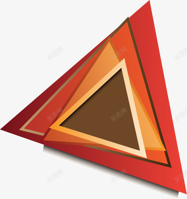 不规则三角形矢量图ai免抠素材_新图网 https://ixintu.com 三角形 不规则 矢量图