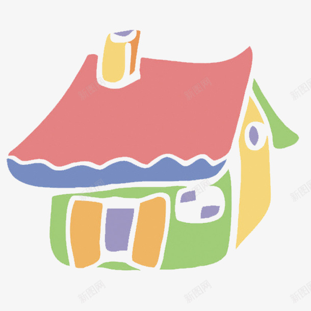 卡通房子png免抠素材_新图网 https://ixintu.com png 卡通 卡通房子 房子 房子卡通 童话