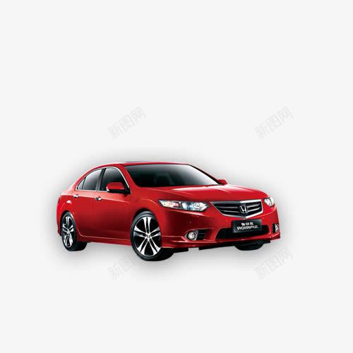 一辆红色轿车png免抠素材_新图网 https://ixintu.com 一辆 实物 红色 轿车