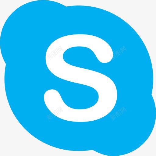 聊天消息信使Skypesmallicons标志图标png_新图网 https://ixintu.com Chat Skype message messenger skype 信使 消息 聊天
