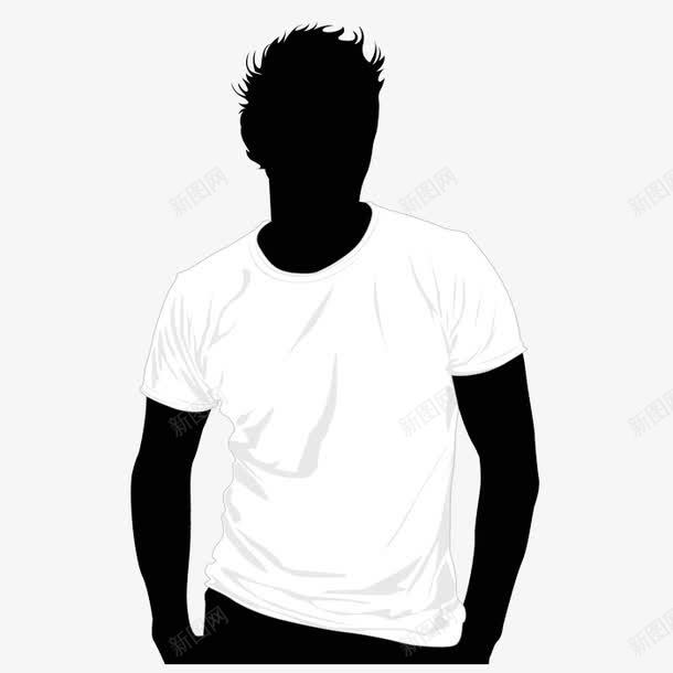 人物轮廓png免抠素材_新图网 https://ixintu.com 人物 男人轮廓 矢量装饰 装饰 装饰画