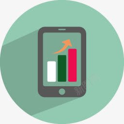 移动统计数据flatfinanceicons图标png_新图网 https://ixintu.com mobile statistics 移动 统计数据