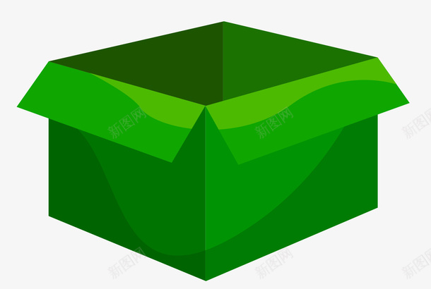 打开绿色包装矢量图eps免抠素材_新图网 https://ixintu.com 包装 打开 渐变 绿色 矢量图